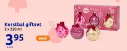 Action Kerstbal giftset aanbieding