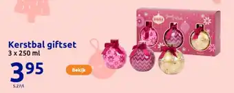 Action Kerstbal giftset aanbieding