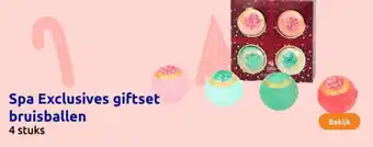 Action Spa Exclusives giftset bruisballen aanbieding