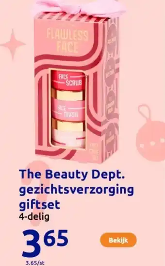 Action The Beauty Dept. gezichtsverzorging giftset aanbieding