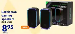 Action Battletron gaming speakers aanbieding