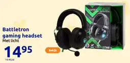 Action Battletron gaming headset aanbieding