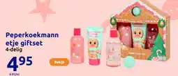 Action Peperkoekmann etje giftset aanbieding