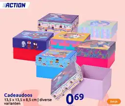 Action Cadeaudoos aanbieding