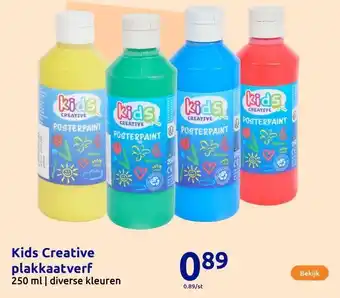 Action Kids Creative plakkaatverf aanbieding