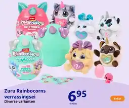 Action Zuru Rainbocorns verrassingsei aanbieding