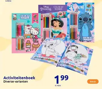 Action Activiteitenboek aanbieding
