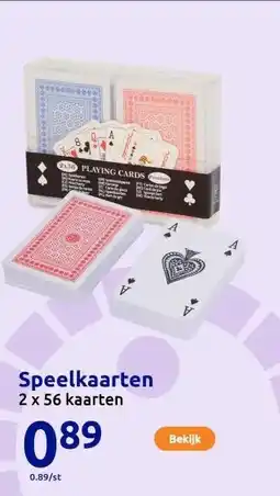 Action Speelkaarten aanbieding