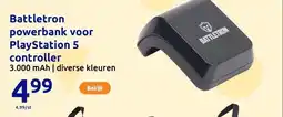 Action Battletron powerbank voor PlayStation 5 controller aanbieding