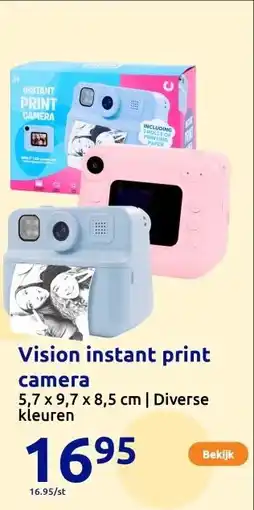 Action Vision instant print camera aanbieding