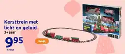 Action Kersttrein met licht en geluid aanbieding