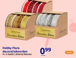 Action Hobby Flora decoratiekoorden aanbieding