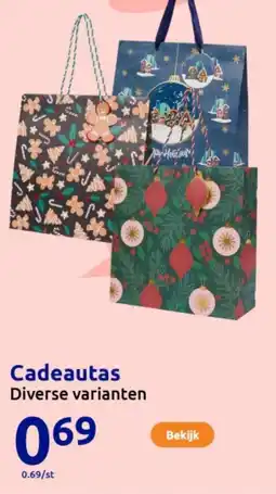 Action Cadeautas aanbieding