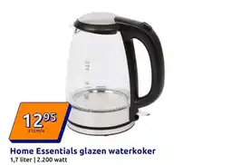 Action Home Essentials glazen waterkoker aanbieding
