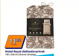 Action Hotel Royal dekbedovertrek aanbieding