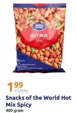 Action Snacks of the World Hot Mix Spicy aanbieding