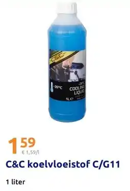 Action C&C koelvloeistof C/G11 aanbieding