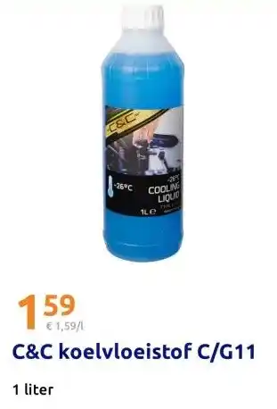 Action C&C koelvloeistof C/G11 aanbieding