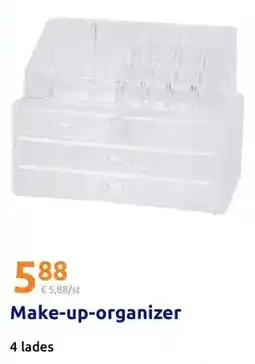 Action Make-up-organizer aanbieding