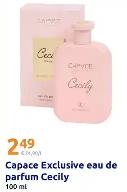 Action Capace Exclusive eau de parfum Cecily aanbieding