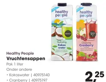 HANOS Healthy People Vruchtensappen aanbieding