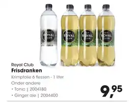 HANOS Royal Club Frisdranken aanbieding