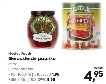 HANOS Nestos Foods Geroosterde paprika aanbieding