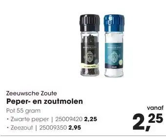 HANOS Peper en zoutmolen aanbieding