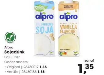 HANOS Alpro Sojadrink aanbieding