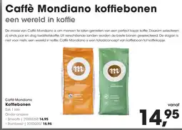 HANOS Caffè Mondiano Koffiebonen aanbieding