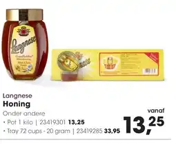 HANOS Langnese Honing aanbieding