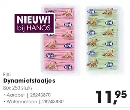HANOS Fini Dynamietstaafjes aanbieding