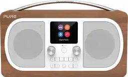 Bol.com Pure - Evoke H6 DAB+ Radio met Bluetooth Walnut aanbieding