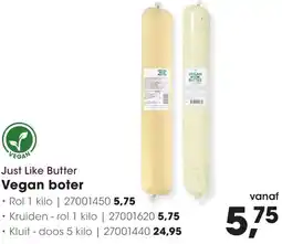 HANOS Just Like Butter Vegan boter aanbieding