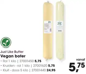 HANOS Just Like Butter Vegan boter aanbieding
