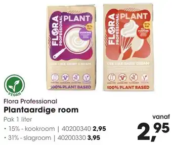 HANOS Flora Professional Plantaardige room aanbieding