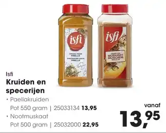 HANOS Isfi Kruiden en specerijen aanbieding