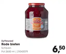 HANOS Uyttewaal Rode bieten aanbieding