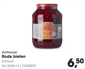HANOS Uyttewaal Rode bieten aanbieding