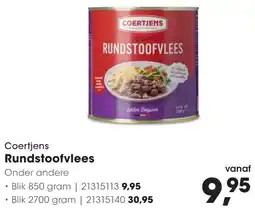 HANOS Coertjens Rundstoofvlees aanbieding