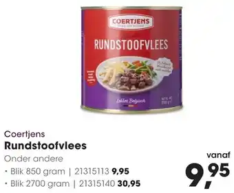HANOS Coertjens Rundstoofvlees aanbieding