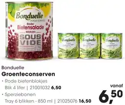 HANOS Bonduelle Groenteconserven aanbieding