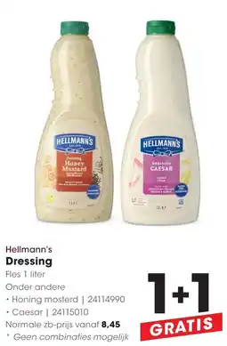 HANOS Hellmann's Dressing aanbieding