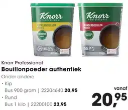 HANOS Knorr Professional Bouillonpoeder authentiek aanbieding