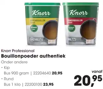 HANOS Knorr Professional Bouillonpoeder authentiek aanbieding
