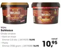 HANOS Wijko Satésaus aanbieding