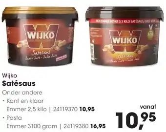 HANOS Wijko Satésaus aanbieding