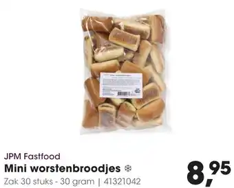 HANOS JPM Fastfood Mini worstenbroodjes aanbieding