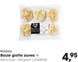 HANOS Panitaly Boule giotte aurea aanbieding