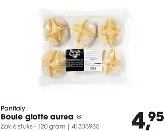 HANOS Panitaly Boule giotte aurea aanbieding